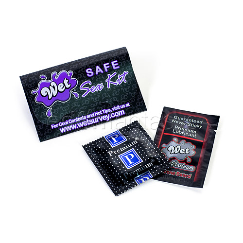 sex with sex doll robot Wet platinum safe sex kit - Silicone based lubricants