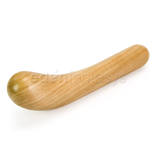 Handcrafted wooden dildo #197 - g-spot dildo discontinued
