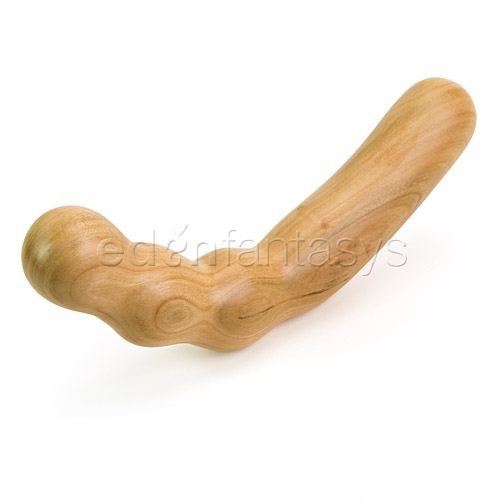 Handcrafted wooden dildo #317 - anal probe