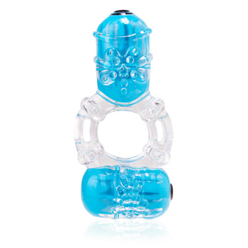 ColorPoP Big O 2 - Double bullets penis ring