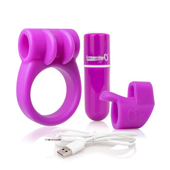 Charged CombO kit 1 - Vibrator kit for couples