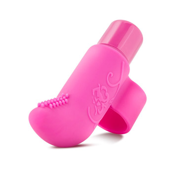 Pink finger vibe - Textured finger massager