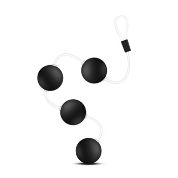 Performance pleasure balls - Anal beads with loop handle