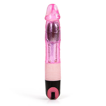 Eden intense play veined vibrator - Flexible realistic vibrator