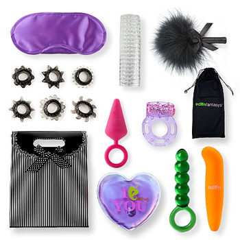 Orgasmic Set of 10 - Vibrator kit for couples