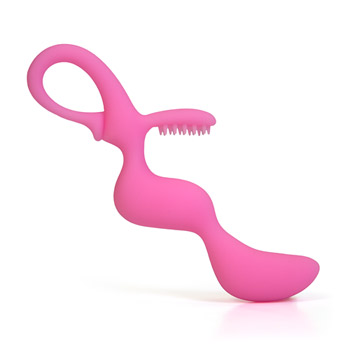 Eden wave silicone anal probe - Contoured probe