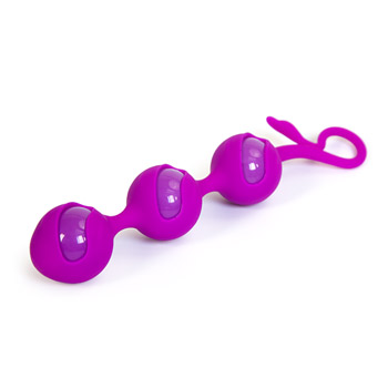 Eden play silicone triple balls - Vaginal exerciser