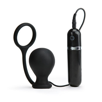 Double impact - Vibrating anal plug