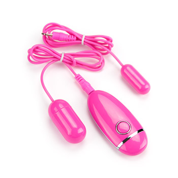 Rechargeable play pack - Dual vibrating bullets