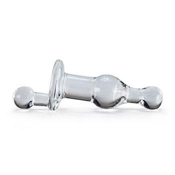 Clear delight - Glass plug