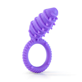 Pleasure+ vibrating love ring - Penis ring with removable bullet