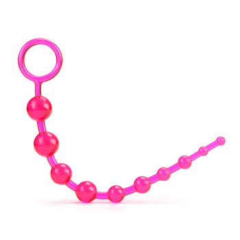 Cheeky beads - Anal beads with loop handle
