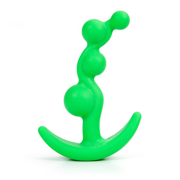 Eden beaded silicone mini plug - Beginner butt plug