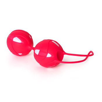 Vaginal exerciser, Vaginal ball - Smartballs Teneo duo (Red / White)