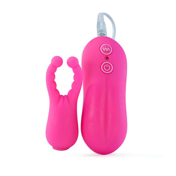 Lovers tease - Contoured clitoral massager