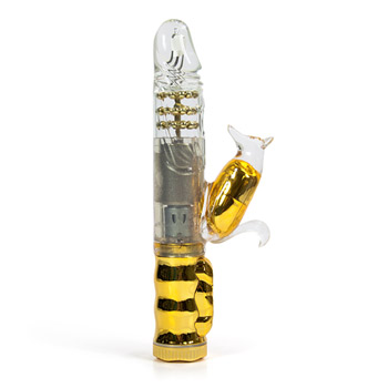 Stroking exciter - Dual action vibrator