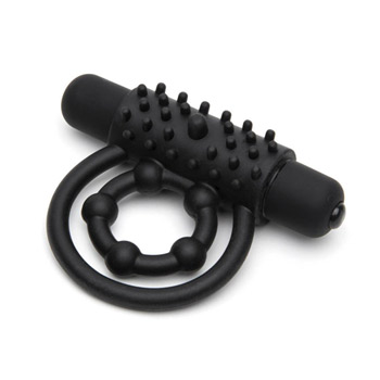 Bionic bullet 5 function vibrating cock ring - Penis ring with removable bullet
