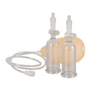 Clitoris and nipple pump set - Nipple pump