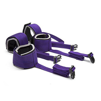 Beginners bed restraint set - Wrist and ankle cuffs