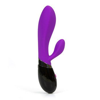 Eden dual delight silicone rabbit vibrator - Dual motor rabbit vibrator