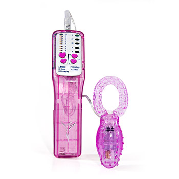 Dr. Laura Berman Minerva - Penis ring with clit stimulator