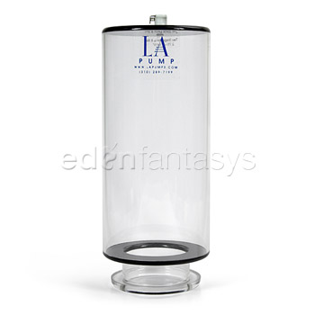 Two stage cock and balls - Penis pump cylinder