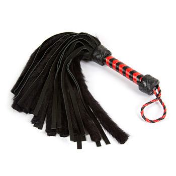 Mini faux fur flogger - Whip