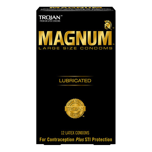 Trojan magnum lubricated - male condom discontinued