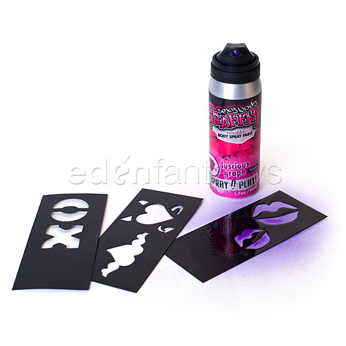 Sexy body grafitti - edible paint discontinued