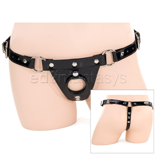 Black cat G - g-string harness discontinued