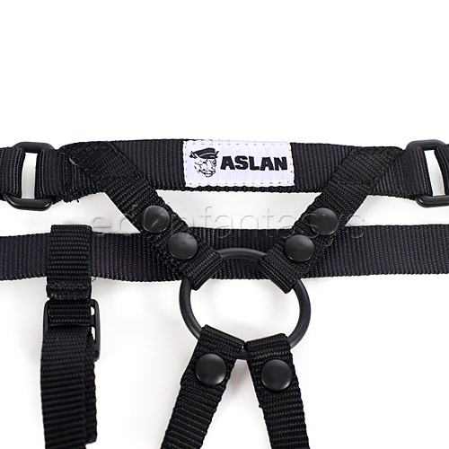 Simple vegan harness - double strap harness