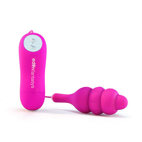 Honey play ridged egg 12 functions - egg vibrator with control