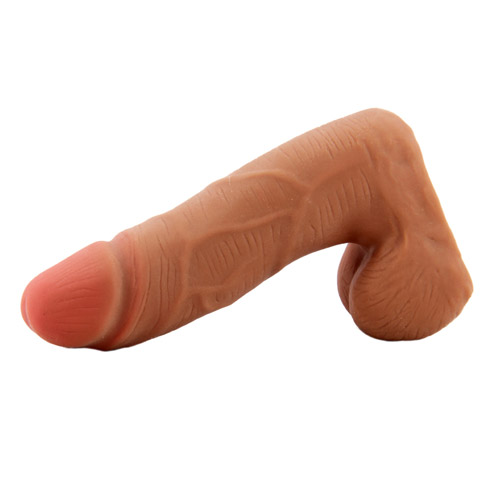 Au naturel Carlito - realistic dildo with balls discontinued