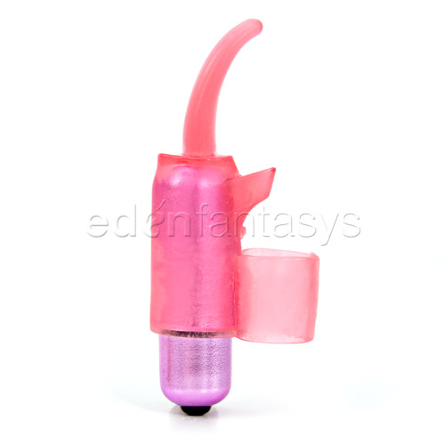 Tingling tongue - finger vibrator