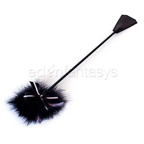Good girl bad girl feather spanker - flogging toy