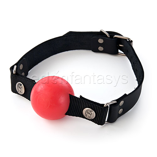 Silicone removable large ball gag - mouth gag