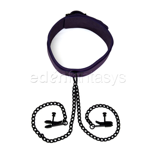 Crave collared nipple clamps - sex toy