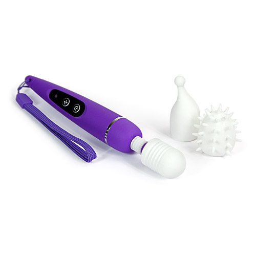 Eden rechargeable pocket wand with attachments - wand massager discontinued
