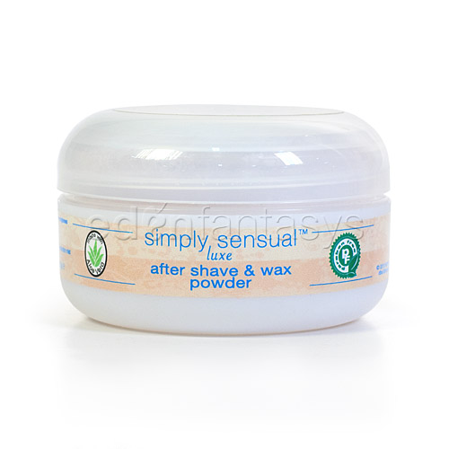 Simply sensual luxe after shave and wax powder - aftershave