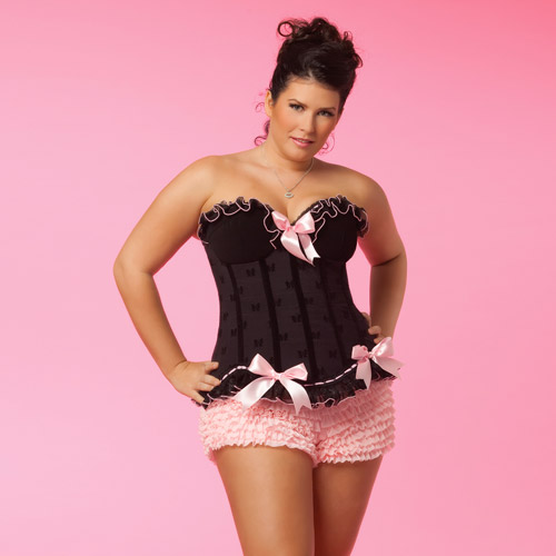 Bow bustier - bustier discontinued