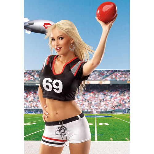 Football player female - costume discontinued