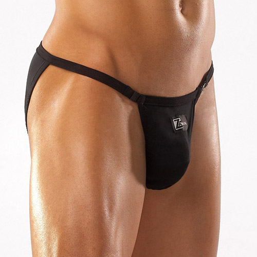 Black brief with clasps - briefs discontinued