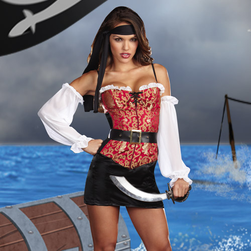 Pirate pin up - costume discontinued