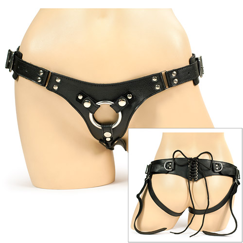 Diva corset harness - harness with back support