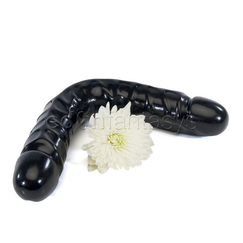 Veined double bender - double ended dildo