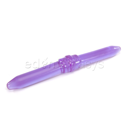 Smooth double anal tool - double ended dildo