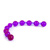 Purple anal jelly beads