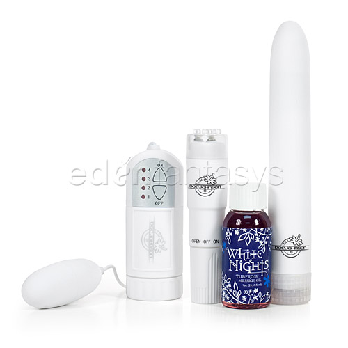 White nights pleasure kit - vibrator kit  discontinued