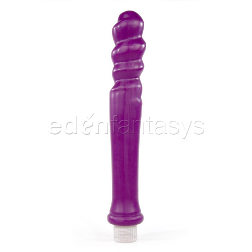 XXL European purple twist - traditional vibrator