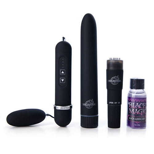 Black magic pleasure kit - vibrator kit for couples
